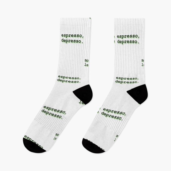 Item preview, more espresso less depresso designed and sold by Therapy by Sen.