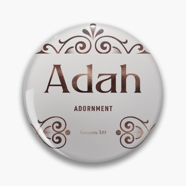 Item preview, Adah | Genesis 4 19 | Adornment | Christian Name with Biblical Meaning For Girl | Christian Name Collection designed and sold by Blessed Be Your Name.
