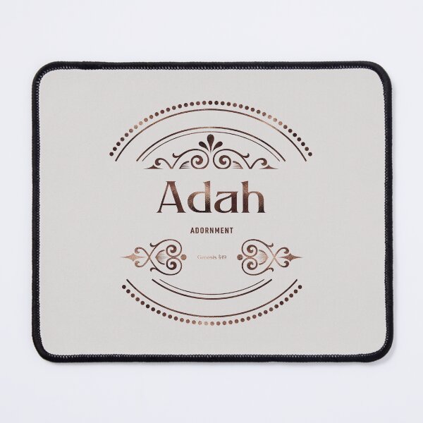 Item preview, Adah | Genesis 4 19 | Adornment | Christian Name with Biblical Meaning For Girl | Christian Name Collection designed and sold by Blessed Be Your Name.