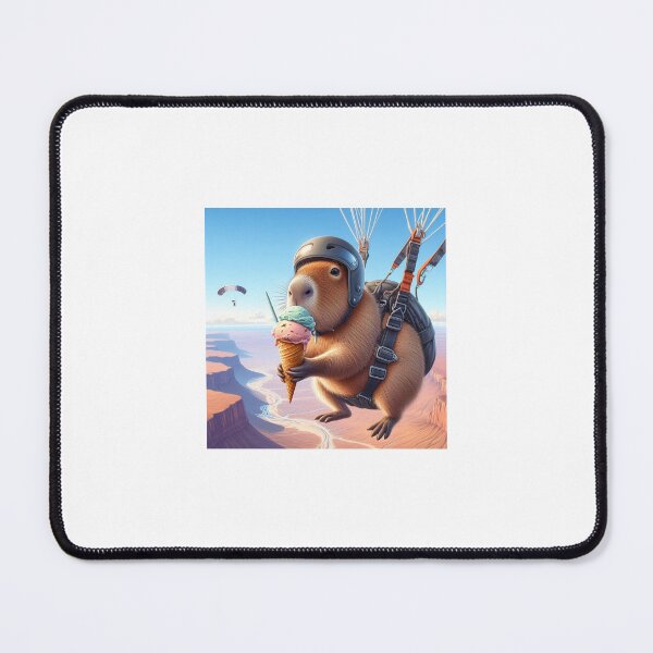 Item preview, Capy Skydiving2 designed and sold by Capybara Art Lover.