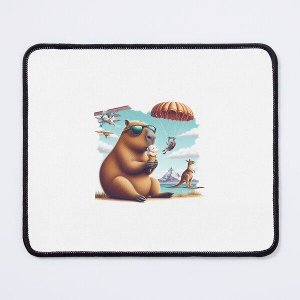 Item preview, Capy Skydiving6 designed and sold by Capybara Art Lover.