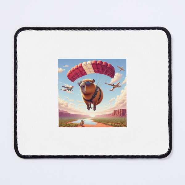 Item preview, Capy Skydiving7 designed and sold by Capybara Art Lover.