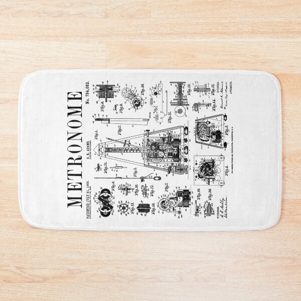 Item preview, Musician Music Teacher Metronome Tempo Funny Vintage Patent designed and sold by GrandeDuc.