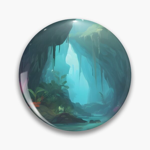 Item preview, Glowing Flora Grotto designed and sold by papi1998.