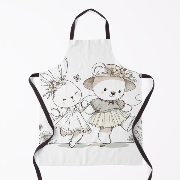 Item preview, Bunny and Bear designed and sold by DaleDigitalPro.