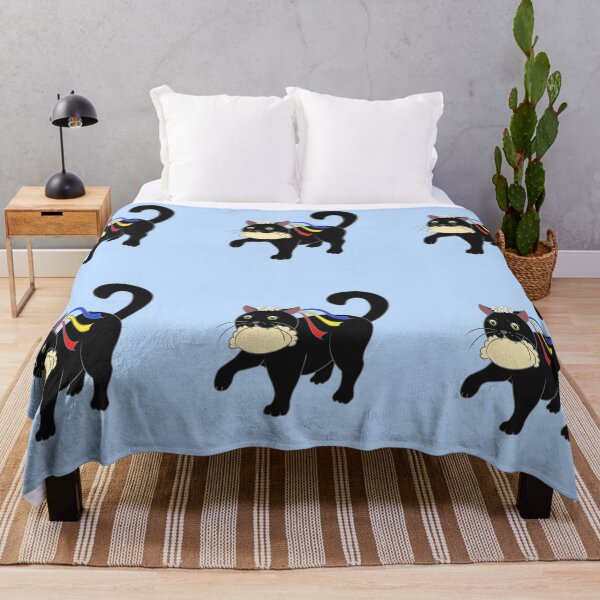 Item preview, Black Cat With A Dumpling designed and sold by HugSomeNettles.