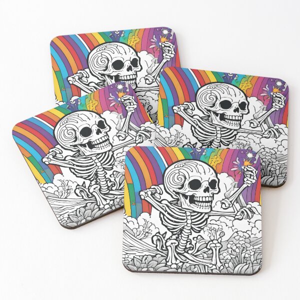 Item preview, Rainbow Forest Skeleton designed and sold by Ashley's Art Shoppe.
