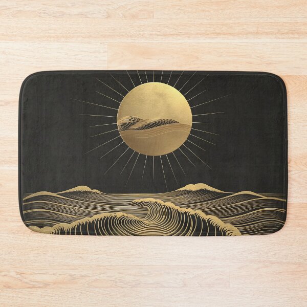 Item preview, Golden Moonlit Seas designed and sold by unimuse.