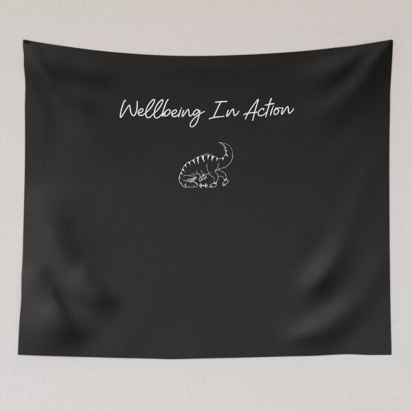 Item preview, Funny take on wellbeing in action designed and sold by Explortees.