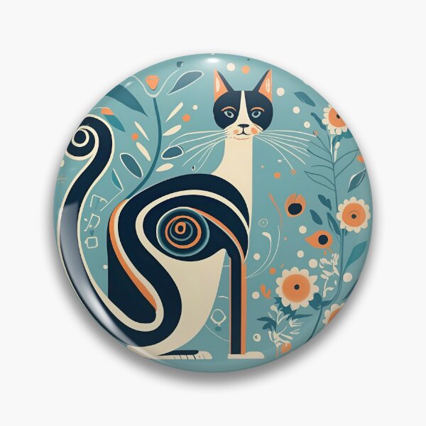Item preview, Iconic Atomic Cat Mid Century Design Inspiration designed and sold by Tamas Das.
