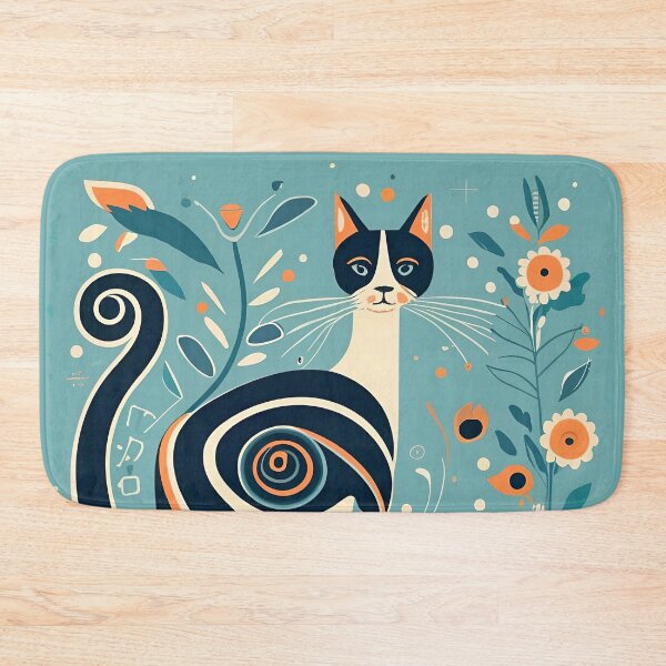 Item preview, Iconic Atomic Cat Mid Century Design Inspiration designed and sold by Tamas Das.