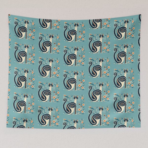 Item preview, Iconic Atomic Cat Mid Century Design Inspiration designed and sold by Tamas Das.