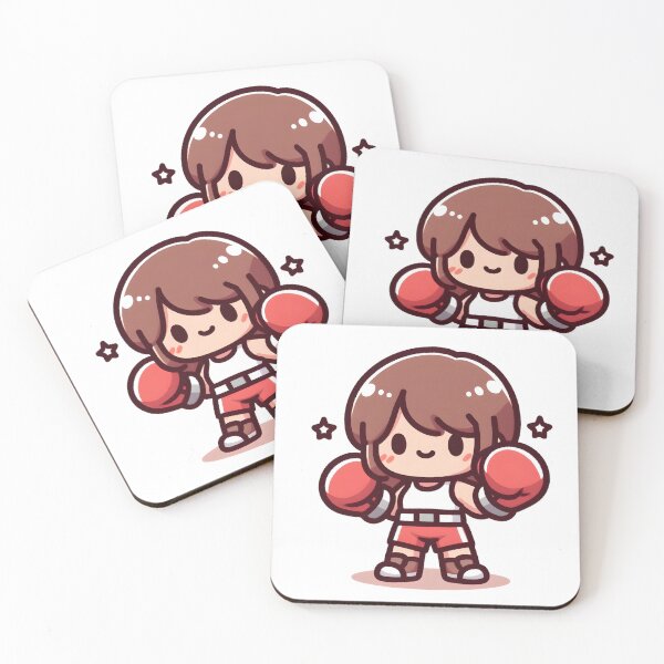Item preview, Kawaii Athlete: Boxing Gloves And Shorts designed and sold by CanvasCutie.