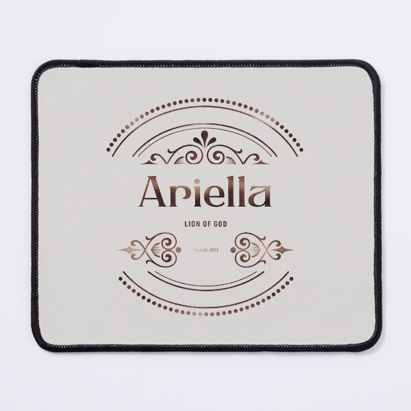 Item preview, Ariella | Isaiah 29 1 | Lion of God | Christian Name with Biblical Meaning For Girl | Christian Name Collection designed and sold by Blessed Be Your Name.