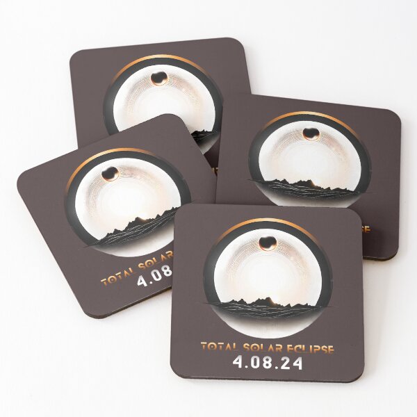 Item preview, Total Solar Eclipse 4 08 2024 designed and sold by FrescoDesign.