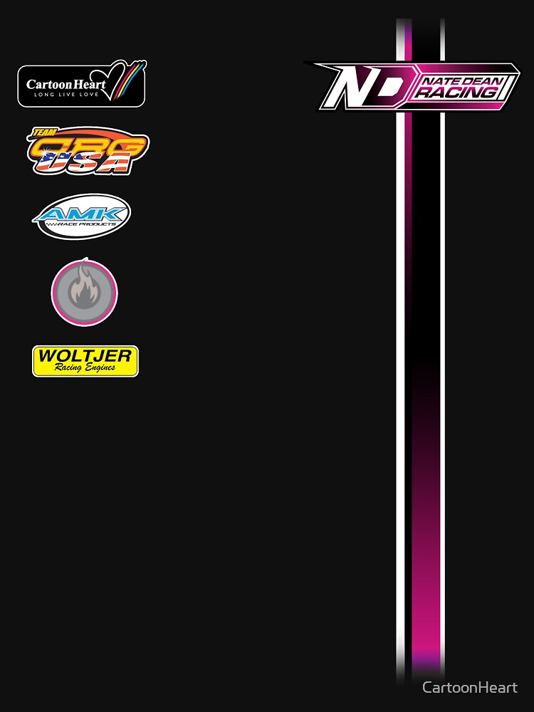 Nate Dean Racing Pit Shirt by CartoonHeart