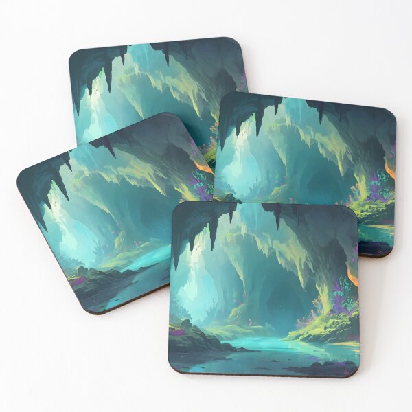 Item preview, Bioluminescent Riverbed designed and sold by papi1998.