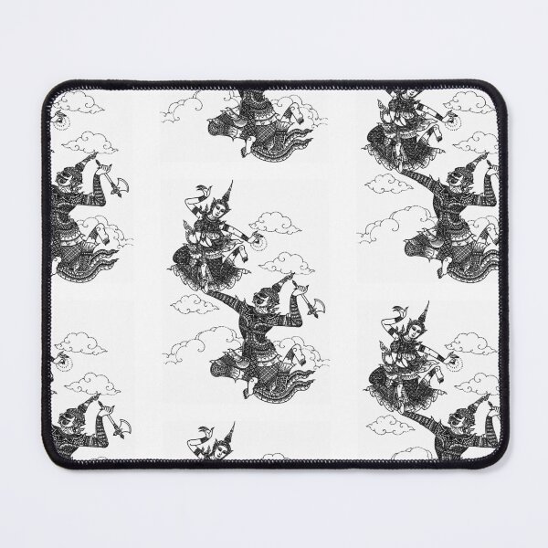 Item preview, Lai Thai thai ancient art drawing mural painting designed and sold by Bspaces.