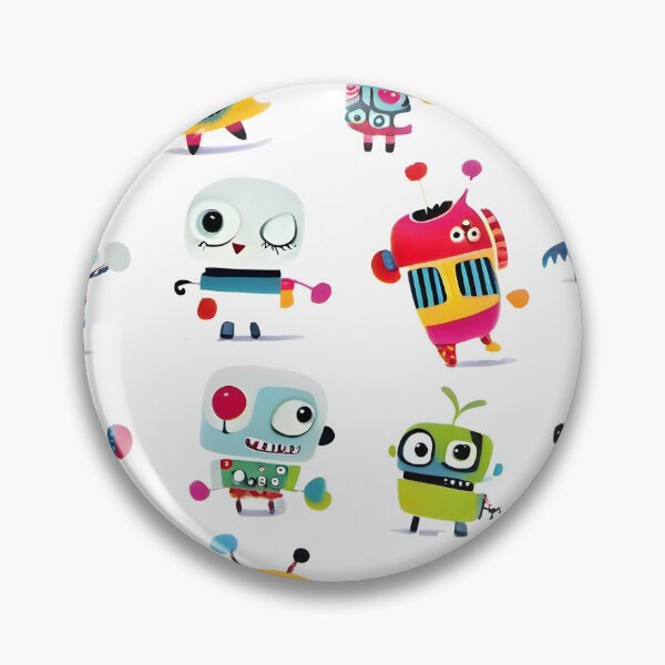 Item preview, Retro Bots designed and sold by ramboe.