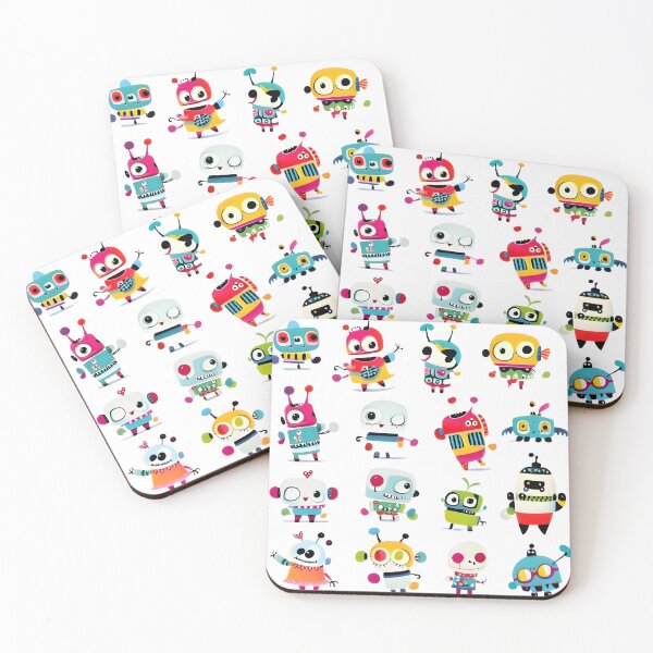 Item preview, Retro Bots designed and sold by ramboe.