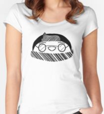 Owl Women's Fitted Scoop T-Shirt
