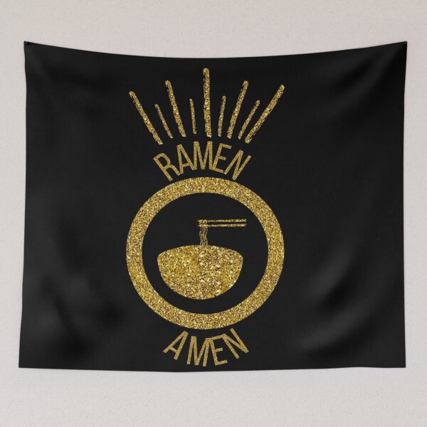 Item preview, Ramen Amen (Holy Ramen, Gold Edition) designed and sold by asanaworld.