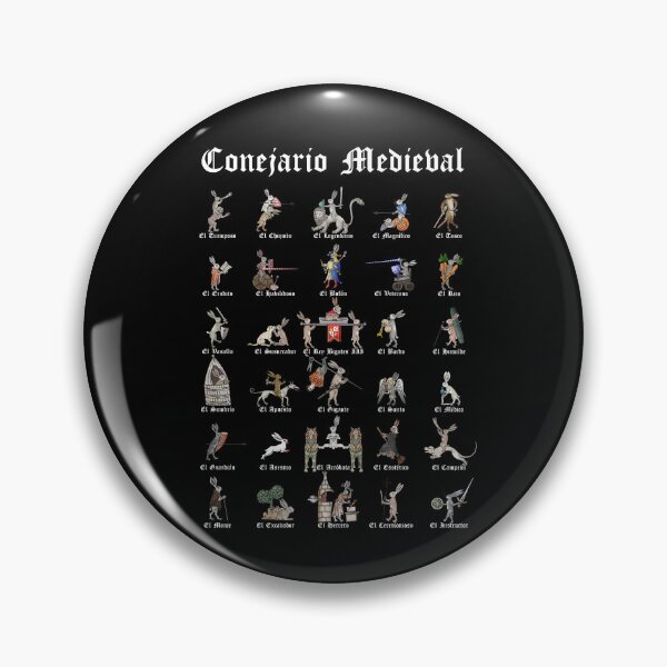 Item preview, Complete Medieval Bunniary (Spanish) designed and sold by MargiKnights.