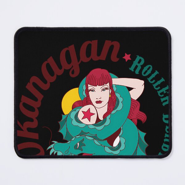 Item preview, Okanagan Roller Derby League Logo designed and sold by NakishaHailstoc.