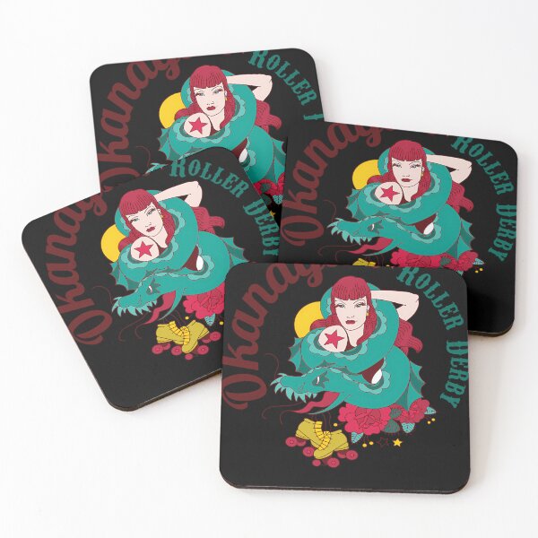 Item preview, Okanagan Roller Derby League Logo designed and sold by NakishaHailstoc.
