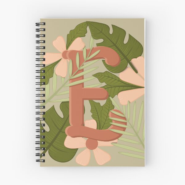 Item preview, letter e floralart typography designed and sold by karyavna.