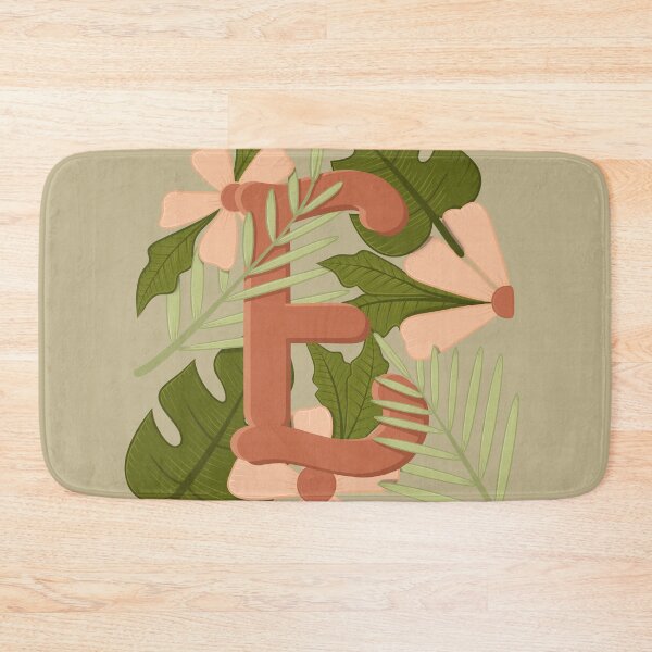 Item preview, letter e floralart typography designed and sold by karyavna.