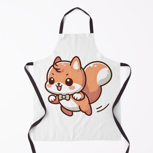 Item preview, Kawaii Squirrel: A Tiny Bow Tie designed and sold by CanvasCutie.