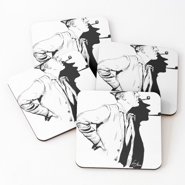 Item preview, Jacques Tati Illustration designed and sold by JerrieBennett5.