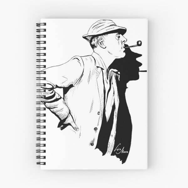 Item preview, Jacques Tati Illustration designed and sold by JerrieBennett5.