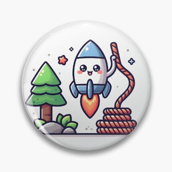 Item preview, Kawaii Rocket: Rope designed and sold by CanvasCutie.