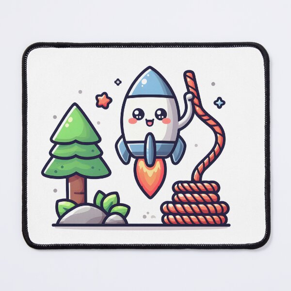 Item preview, Kawaii Rocket: Rope designed and sold by CanvasCutie.