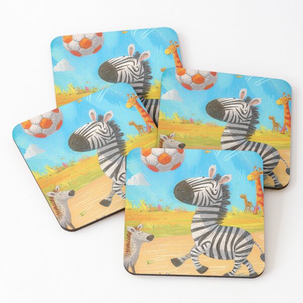 Item preview, Safari Soccer designed and sold by cute-animals99.