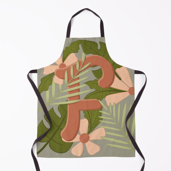 Item preview, initials of letter f floralart typography designed and sold by karyavna.