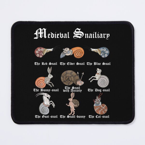 Item preview, Medieval Snailiary (English) designed and sold by MargiKnights.