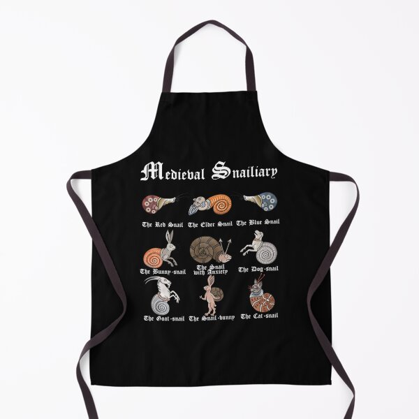 Item preview, Medieval Snailiary (English) designed and sold by MargiKnights.