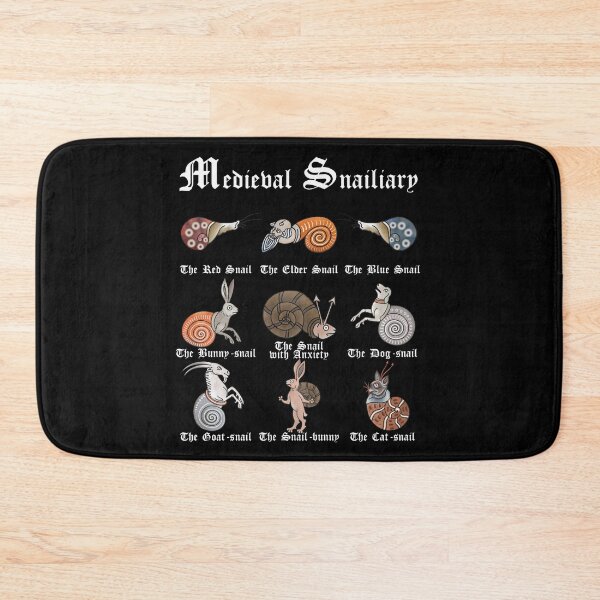 Item preview, Medieval Snailiary (English) designed and sold by MargiKnights.