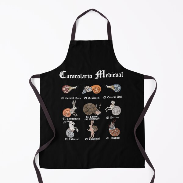Item preview, Medieval Snailiary (Spanish) designed and sold by MargiKnights.