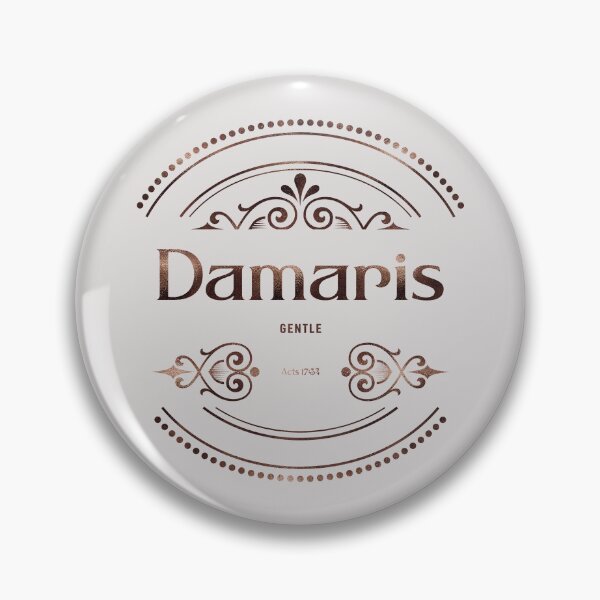 Item preview, Damaris | Acts 17 34 | Gentle | Christian Name with Biblical Meaning For Girl | Christian Name Collection designed and sold by Blessed Be Your Name.