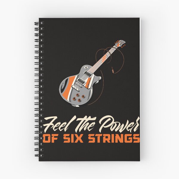 Item preview, Feel The Power Of Six Strings Guitar T-Shirt designed and sold by Melissaebb.