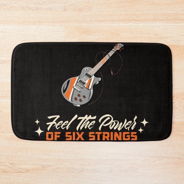 Item preview, Feel The Power Of Six Strings Guitar T-Shirt designed and sold by Melissaebb.