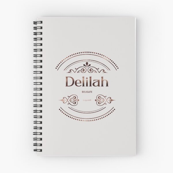 Item preview, Delilah | Judges 16 4 | Delicate | Christian Name with Biblical Meaning For Girl | Christian Name Collection designed and sold by Blessed Be Your Name.