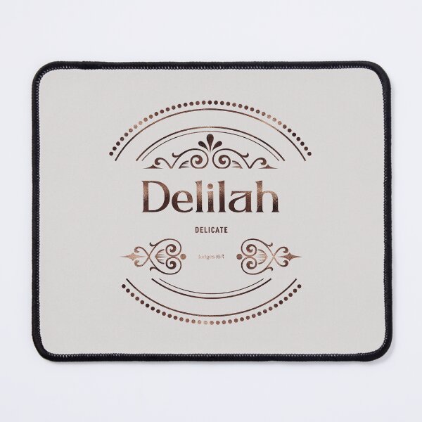 Item preview, Delilah | Judges 16 4 | Delicate | Christian Name with Biblical Meaning For Girl | Christian Name Collection designed and sold by Blessed Be Your Name.