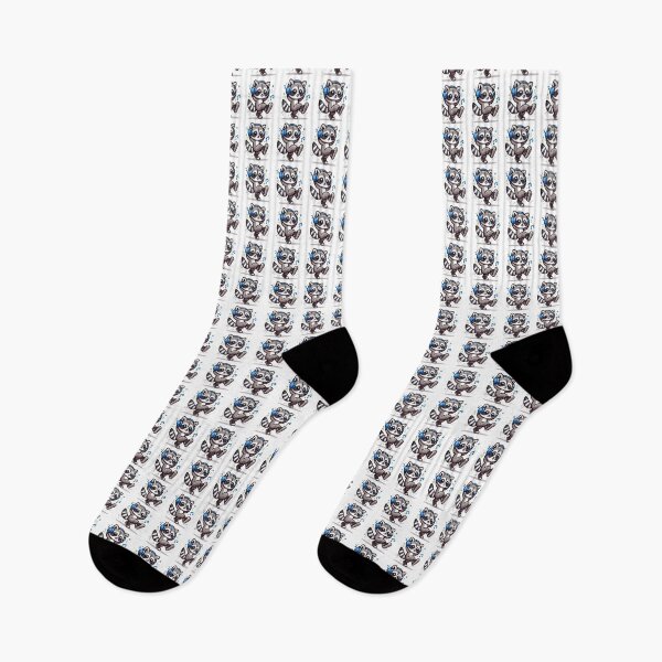 Item preview, Kawaii Raccoon With Sneakers designed and sold by CanvasCutie.