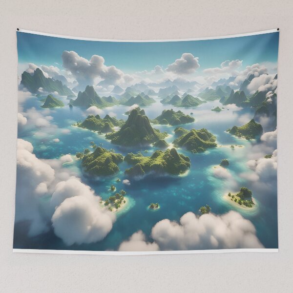 Item preview, Cloud Covered Isles designed and sold by Xenoevos.