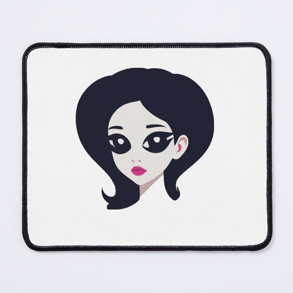 Item preview, Mysterious Aura: Portrait with Dark Hair designed and sold by Ink-Kreativ.
